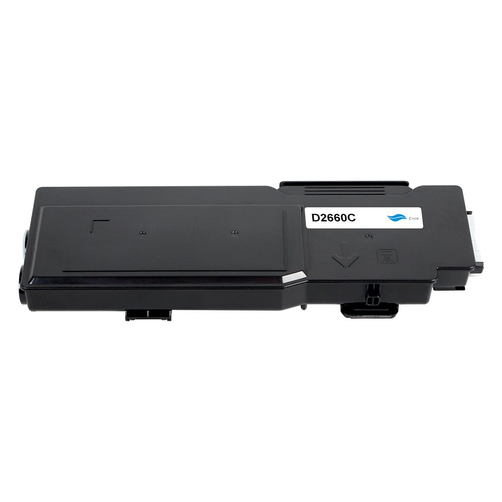 Dell 593-BBBT alternatief Toner cartridge Cyaan 4000 pagina's Dell Color Laser Printer C2660dn Dell Color Laser Printer C2665dnf